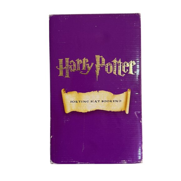 Enesco Other - Vintage Harry Potter Sorting Hat Bookend Hogwarts Enesco Resin Original Box 1Set